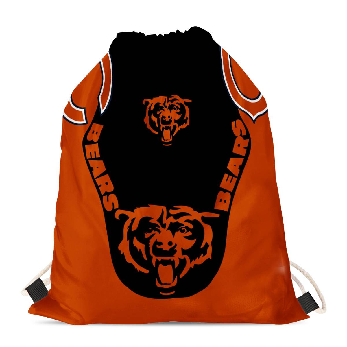 Chicago Bears Drawstring Backpack sack / Gym bag 18